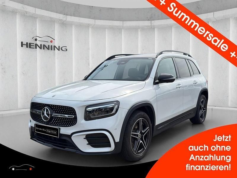 Weiß Gebraucht 2023 Mercedes GLB200 AMG SUV | 48.880 € (Teuer) - Bild 1/4