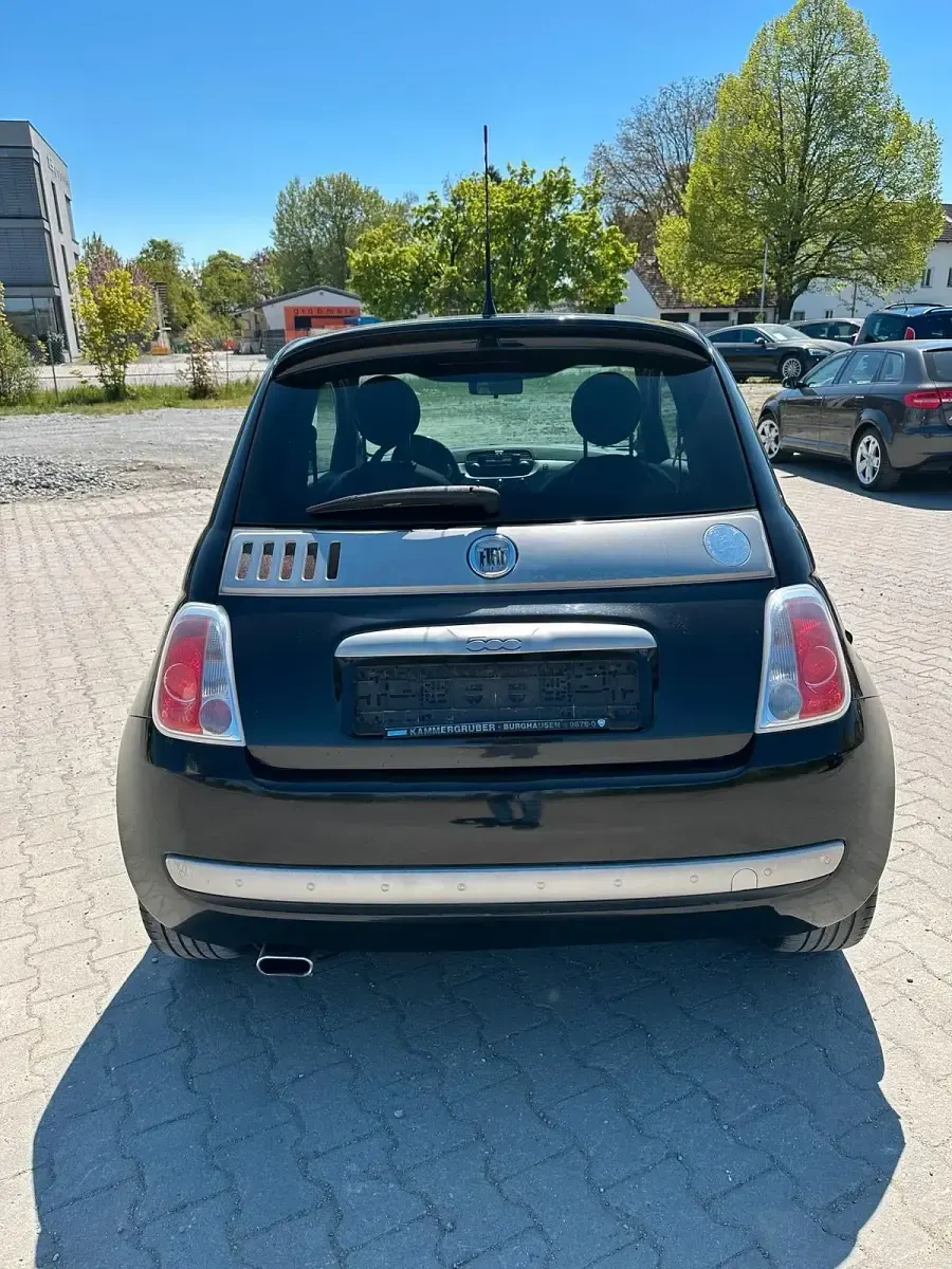 Gebraucht Fiat 500 101 PS (74 kW) 2009 Schwarz Cabrio