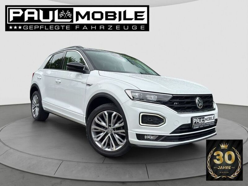 Weiß Gebraucht 2019 VW T-Roc R-line SUV | 20.887 € (Guter Preis) - Bild 1/4