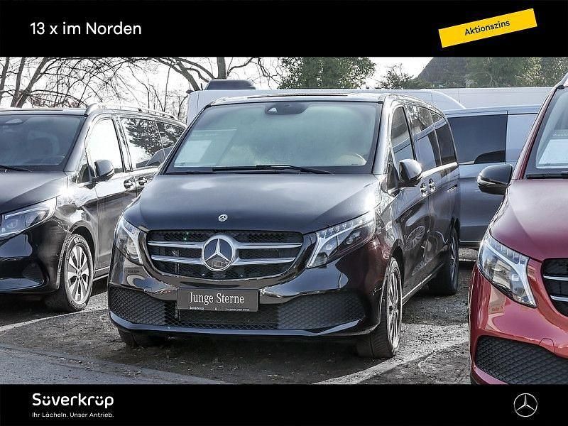 Schwarz Gebraucht 2023 Mercedes V300 Avantgarde Van / Kleinbus | 55.890 € (Superpreis) - Bild 1/4