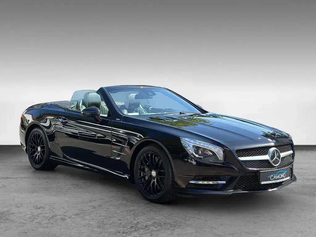 Gebraucht Mercedes SL350 AMG 306 PS (225 kW) 2015 Schwarz Cabrio