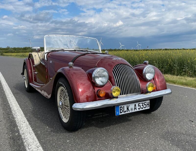 Rot Gebraucht 1979 Morgan 4/4 Cabrio | 26.999 € - Bild 1/4