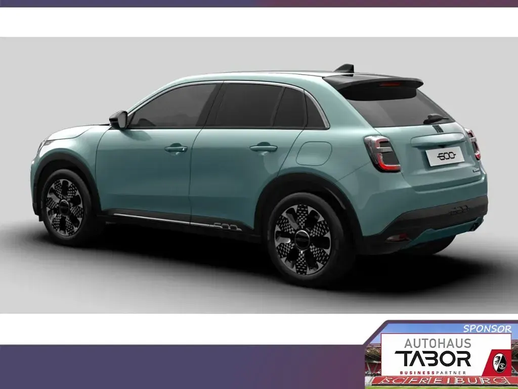Neu Fiat 600 La Prima 145 PS (106 kW) 2026 Acqua blau metallic SUV