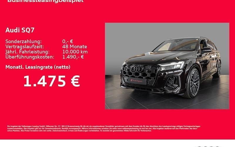 Schwarz Neu 2025 Audi SQ7 Ambiente SUV | 151.494 € - Bild 1/4
