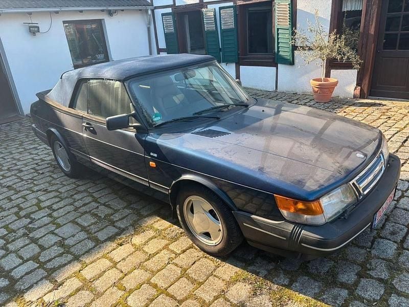 Gebraucht Saab 900 Cabriolet 141 PS (103 kW) 1992 Blau Cabrio