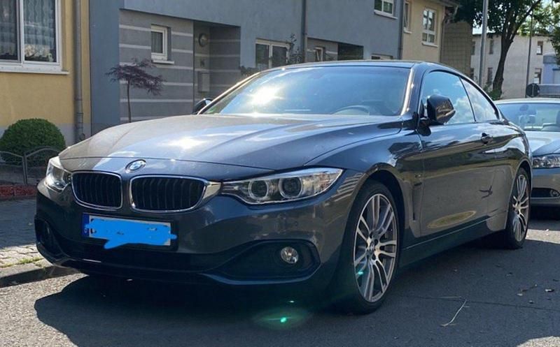 Grau Gebraucht 2015 BMW 420 Sport Line Coupé | 17.500 € (Fairer Preis) - Bild 1/4