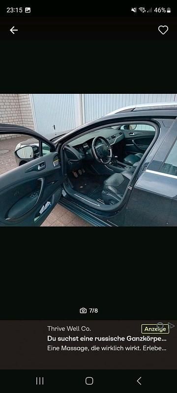 Schwarz Gebraucht 2009 Citroën C5 Kombi | 4.850 € - Bild 1/4