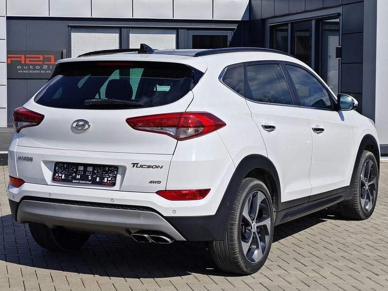 Gebraucht Hyundai Tucson Premium 185 PS (136 kW) 2017 Weiß SUV