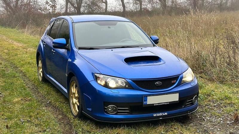 Blau Gebraucht 2008 Subaru WRX STI Limousine | 15.555 € - Bild 1/4