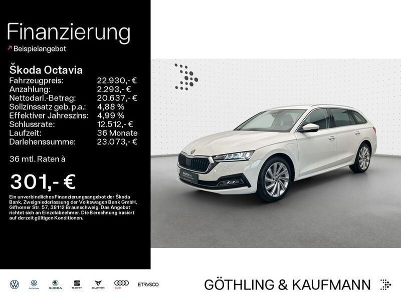 Candyweiß Gebraucht 2022 Skoda Octavia Style Kombi | 22.930 € (Guter Preis) - Bild 1/4