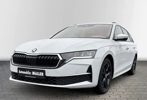 Gebraucht Skoda Octavia Selection 150 PS (110 kW) 2024 Moonweiss metallic Kombi