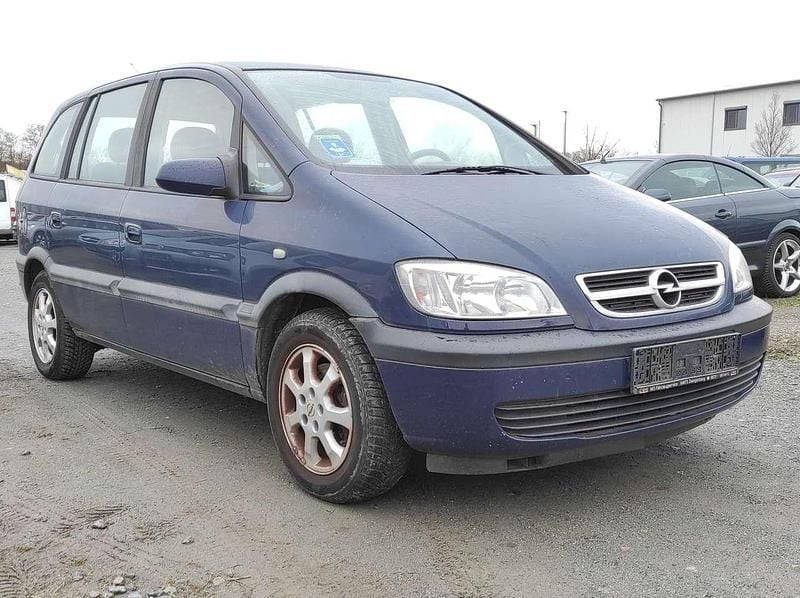 Gebraucht Opel Zafira 97 PS (71 kW) 2004 Blau Van / Kleinbus