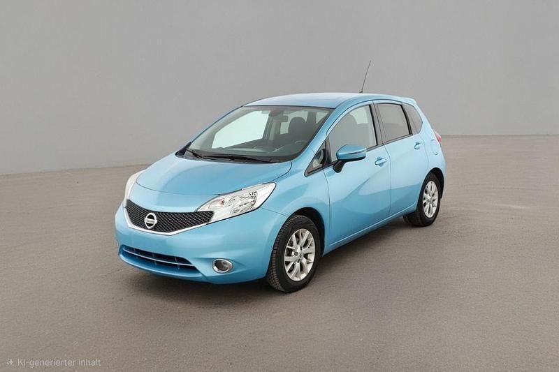 Gebraucht Nissan Note Acenta 80 PS (58 kW) 2015 Blau Kleinwagen