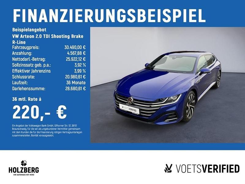 Gebraucht VW Arteon R-line 200 PS (147 kW) 2023 Lapiz blue metallic Kombi