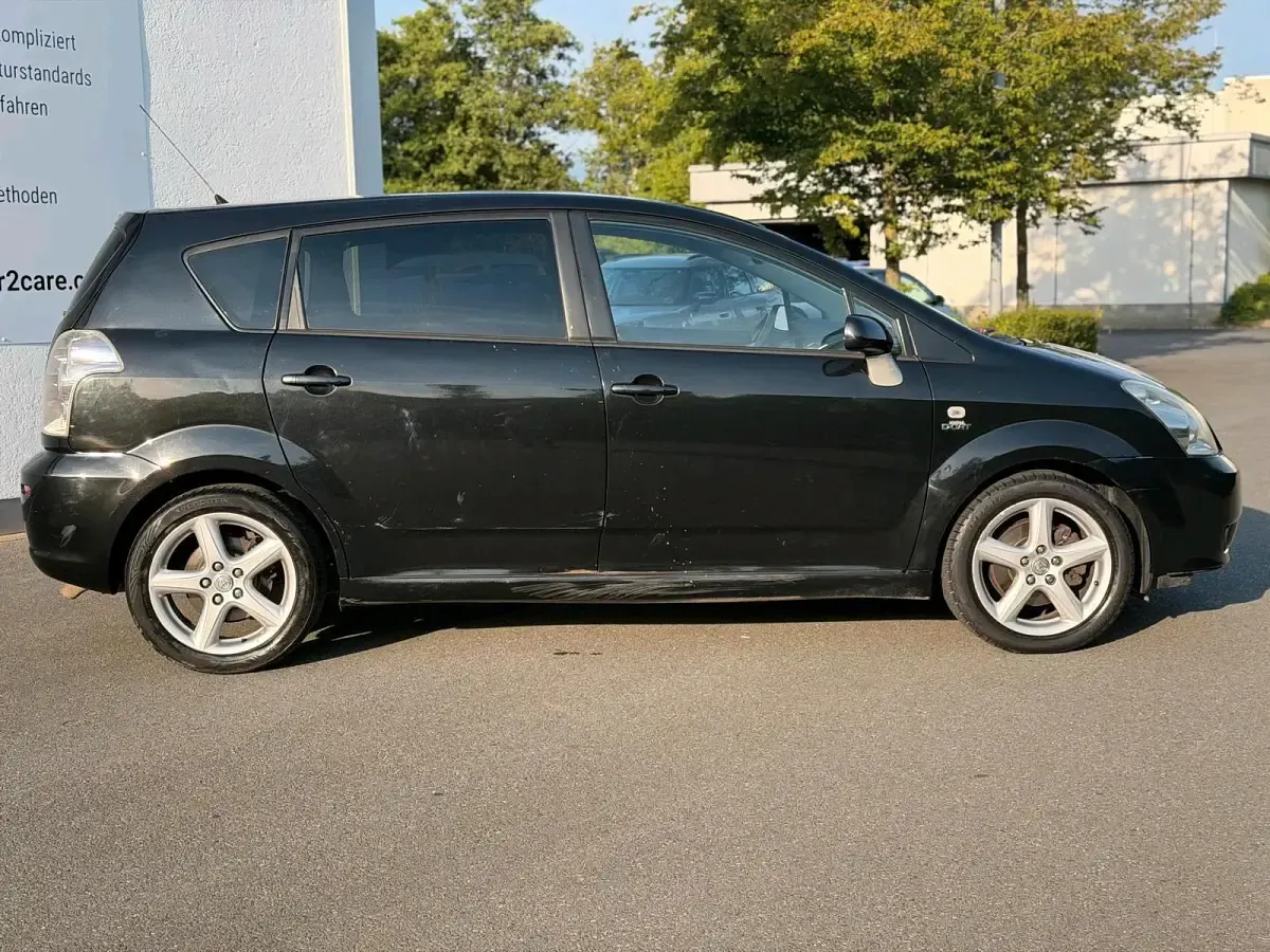 Gebraucht Toyota Corolla Verso 177 PS (130 kW) 2006 Schwarz Van / Kleinbus