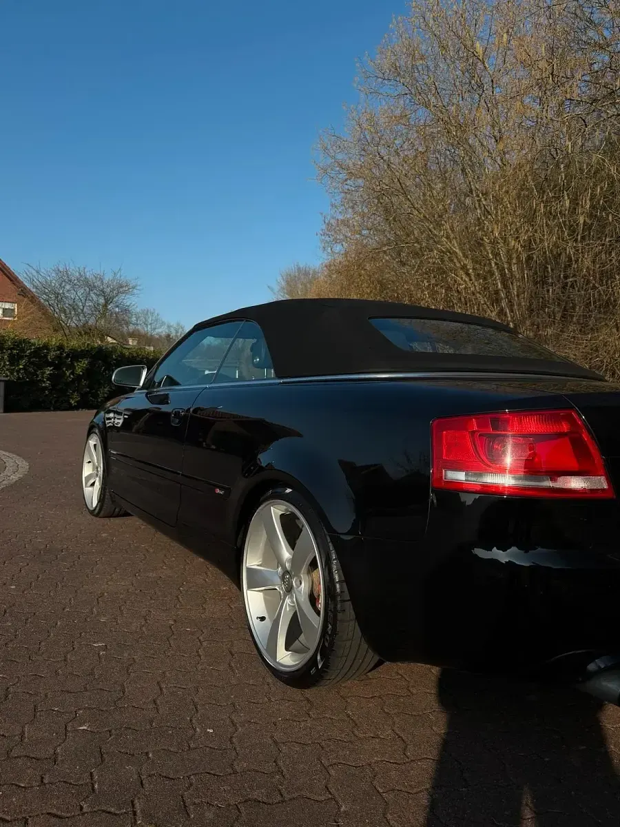 Gebraucht Audi A4 Cabriolet S-line plus 163 PS (119 kW) 2009 Schwarz Cabrio