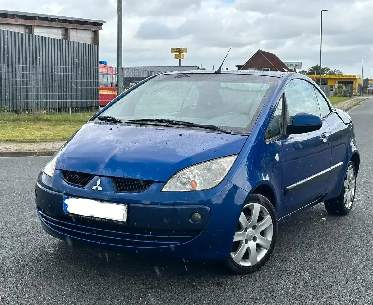 Gebraucht Mitsubishi Colt 109 PS (80 kW) 2006 Blau Cabrio