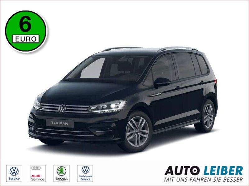 Schwarz Neu 2025 VW Touran R-line Van / Kleinbus | 40.990 € (Fairer Preis) - Bild 1/4