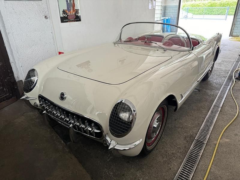 Weiß Gebraucht 1954 Chevrolet Corvette C1 Cabrio | 69.500 € - Bild 1/4