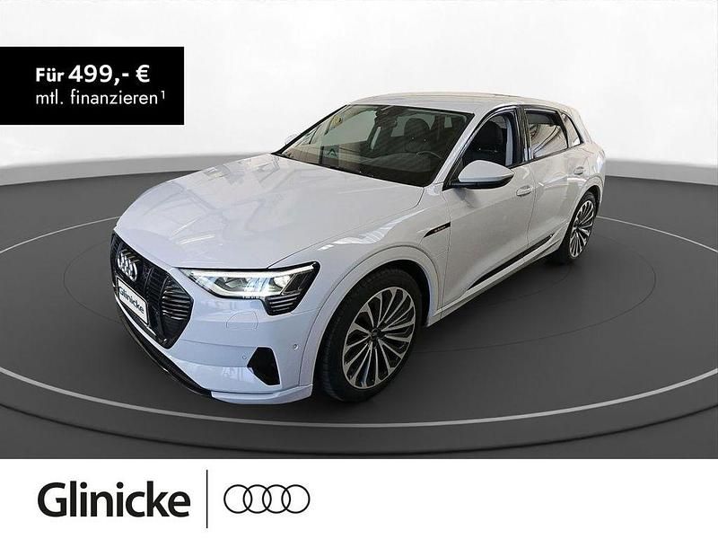Gebraucht Audi e-tron Advanced 300 kW (408 PS) 2023 Gletscherweiß metallic SUV