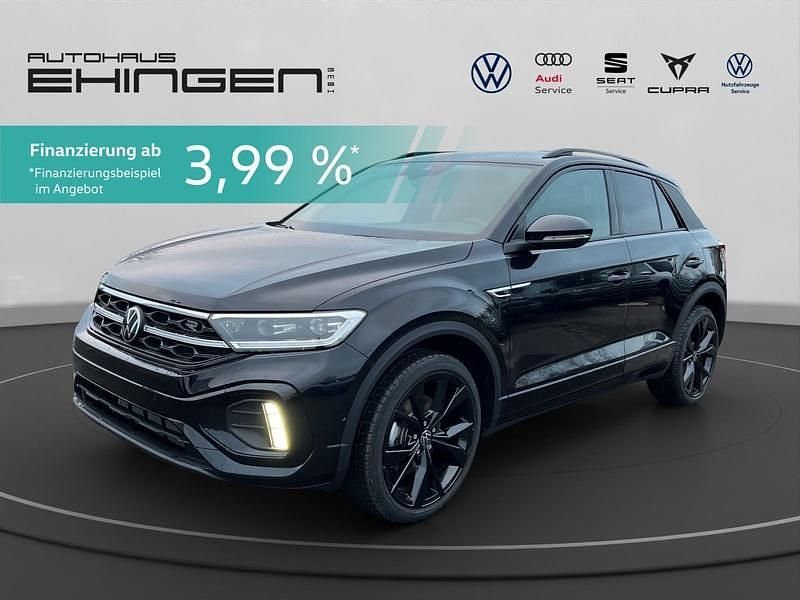 Schwarz Gebraucht 2025 VW T-Roc R-line SUV | 36.444 € (Teuer) - Bild 1/3