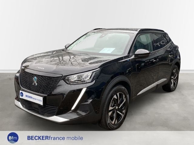Lack onyx schwarz/typ aussenverk (metallic) Gebraucht 2021 Peugeot e-2008 Allure SUV | 17.990 € (Guter Preis) - Bild 1/4