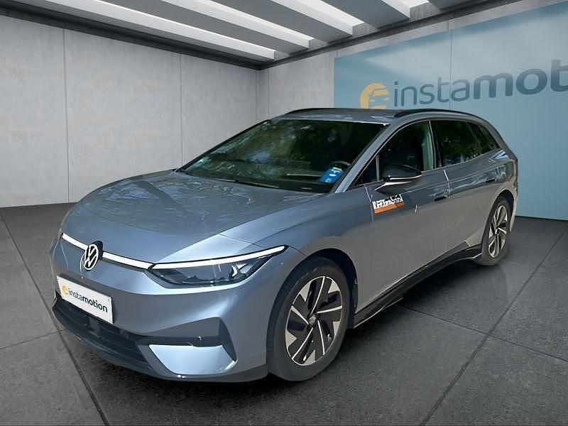 Blau Gebraucht 2025 VW ID.7 Limousine | 56.299 € - Bild 1/4