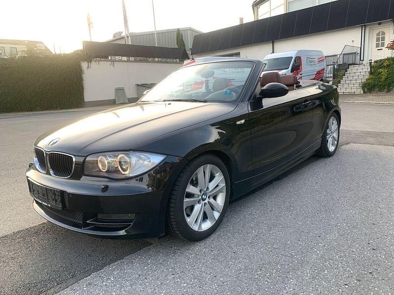 Schwarz Gebraucht 2008 BMW 120 Cabriolet Advantage Cabrio | 9.891 € (Fairer Preis) - Bild 1/4