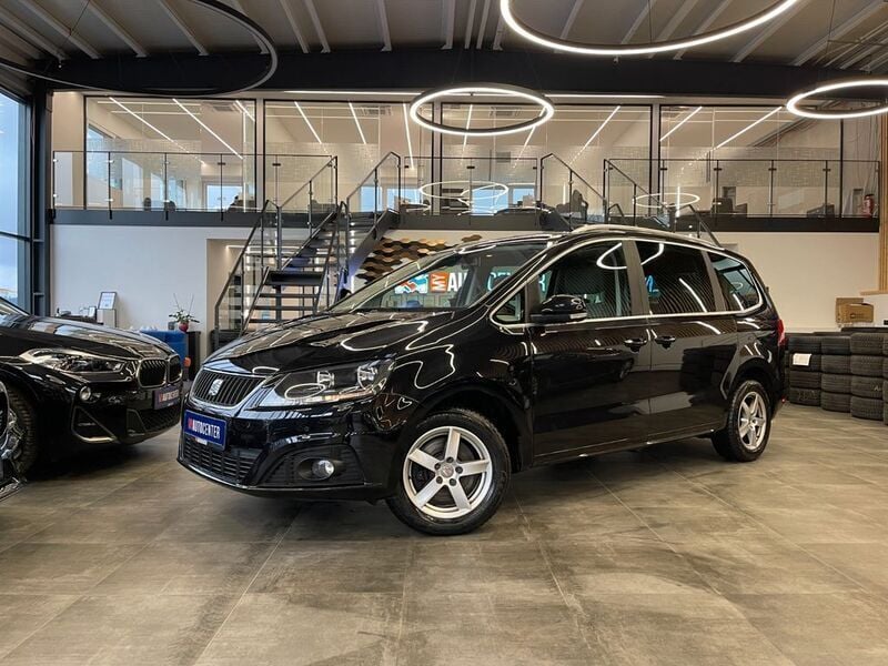 Schwarz Gebraucht 2015 Seat Alhambra Style Van / Kleinbus | 12.999 € (Superpreis) - Bild 1/4