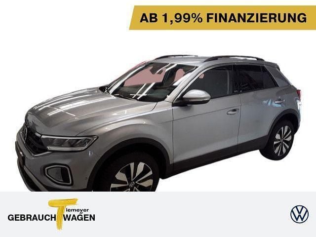 Silber Gebraucht 2024 VW T-Roc Move SUV | 22.690 € (Superpreis) - Bild 1/4