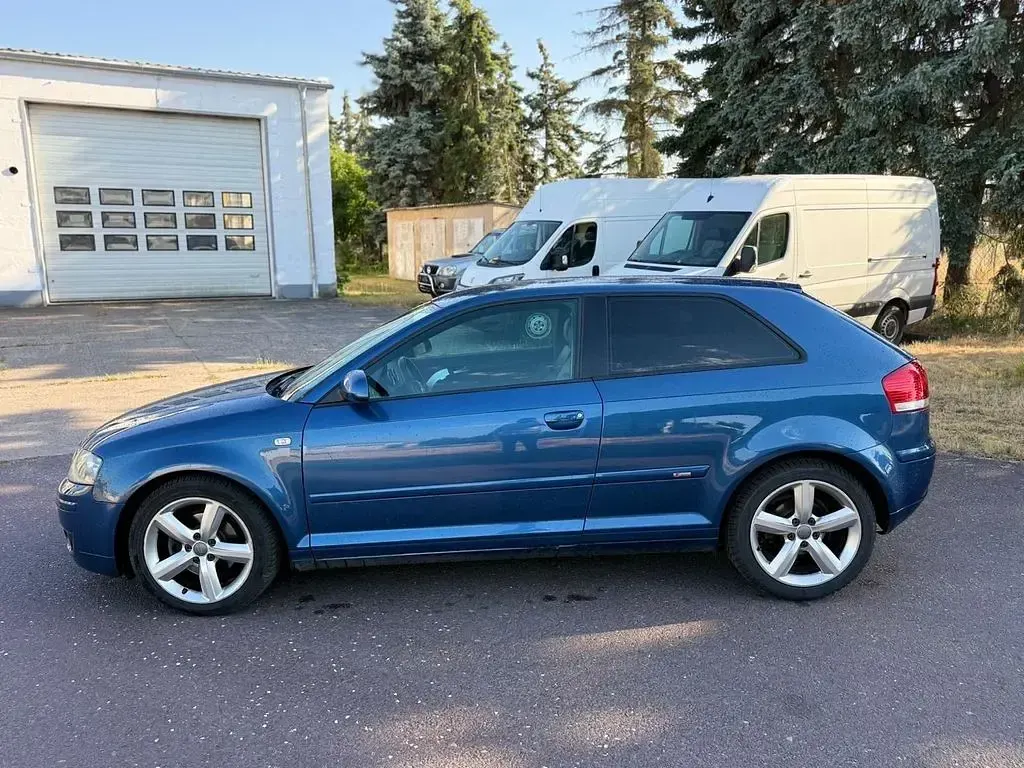 Gebraucht Audi A3 S-Line 125 PS (91 kW) 2007 Blau Kleinwagen