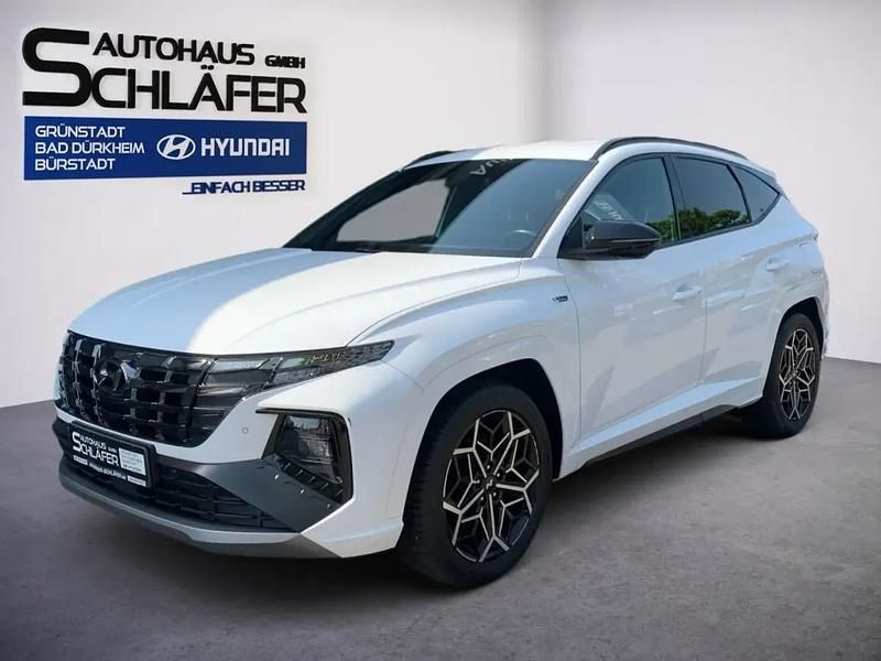 Polar white / sol Gebraucht 2022 Hyundai Tucson N Line SUV | 24.480 € (Fairer Preis) - Bild 1/1