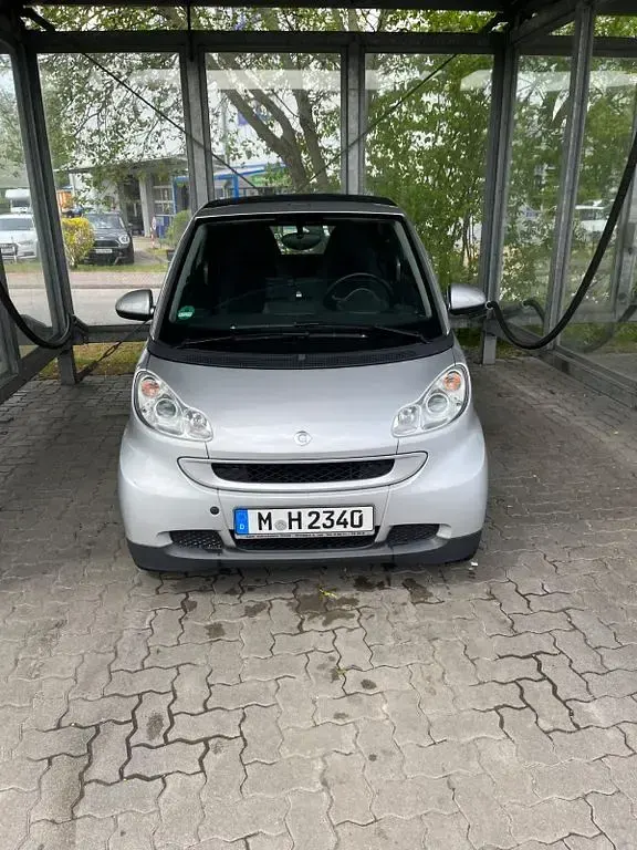 Gebraucht Smart ForTwo Cabrio Passion 71 PS (52 kW) 2008 Silber Cabrio
