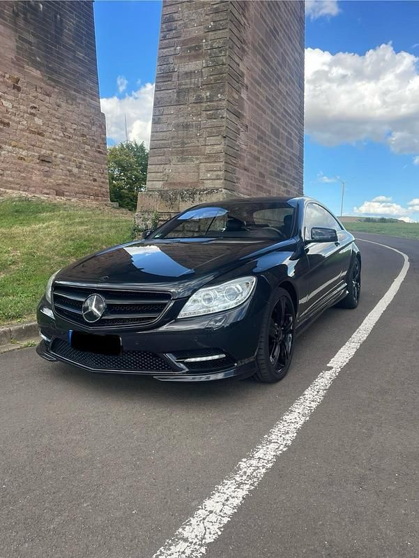 Schwarz Gebraucht 2012 Mercedes CL500 AMG line Coupé | 31.400 € (Teuer) - Bild 1/4