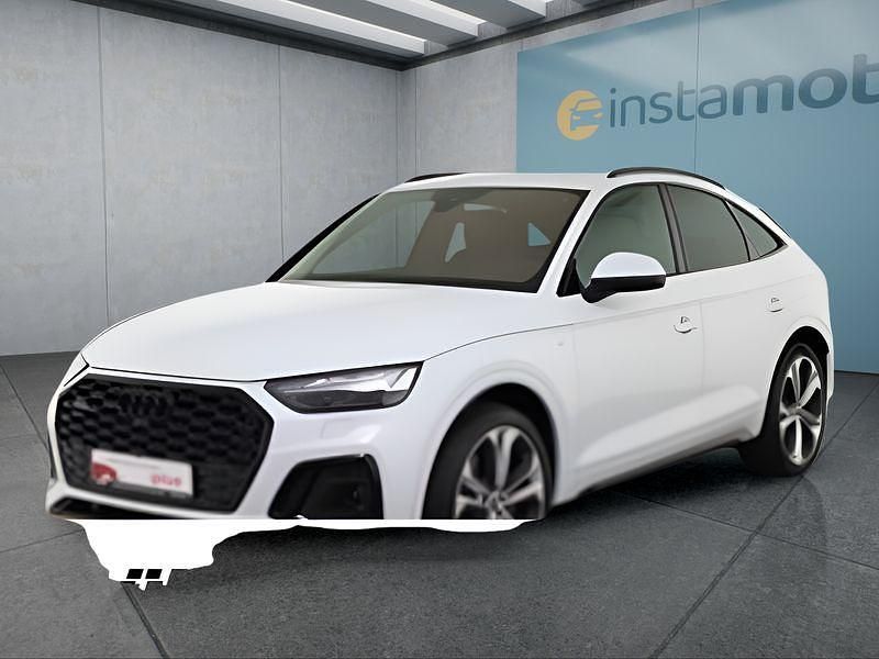 Weiß Gebraucht 2022 Audi Q5 Sportback SUV | 50.249 € (Teuer) - Bild 1/4