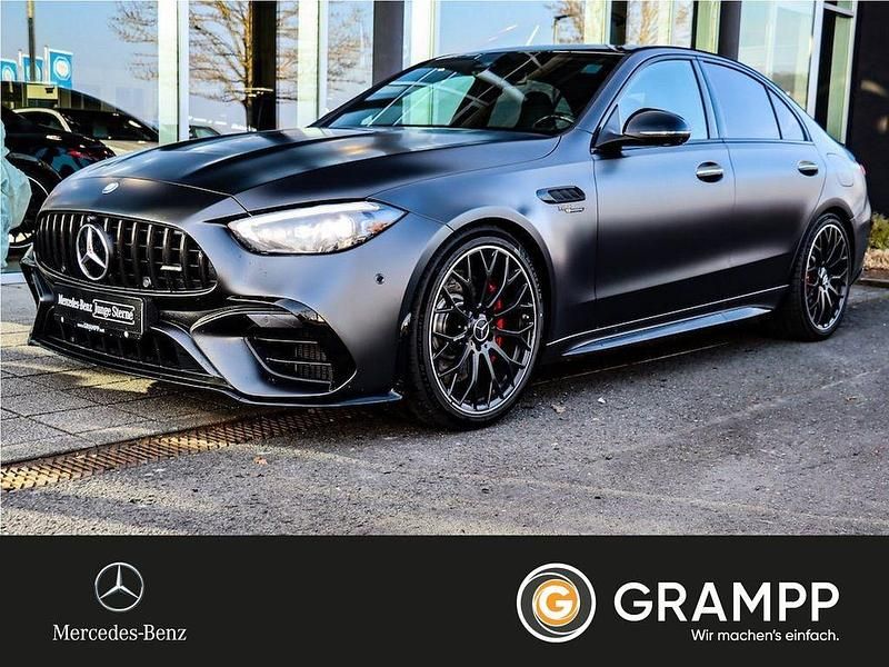 Grau Gebraucht 2024 Mercedes C63S AMG AMG Limousine | 84.800 € (Teuer) - Bild 1/4