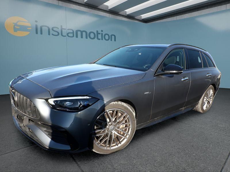 Grau Gebraucht 2023 Mercedes C43 AMG AMG Kombi | 56.399 € (Fairer Preis) - Bild 1/4