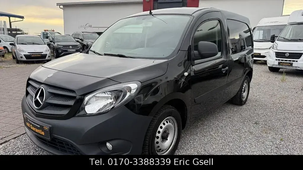 Gebraucht Mercedes Citan 109 90 PS (66 kW) 2017 Schwarz Van / Kleinbus