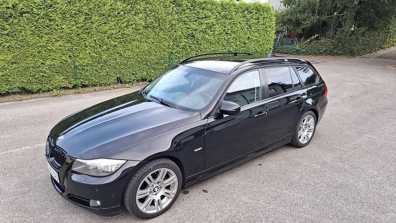 Schwarz Gebraucht 2008 BMW 320 M Sport Kombi | 2.990 € (Superpreis) - Bild 1/4