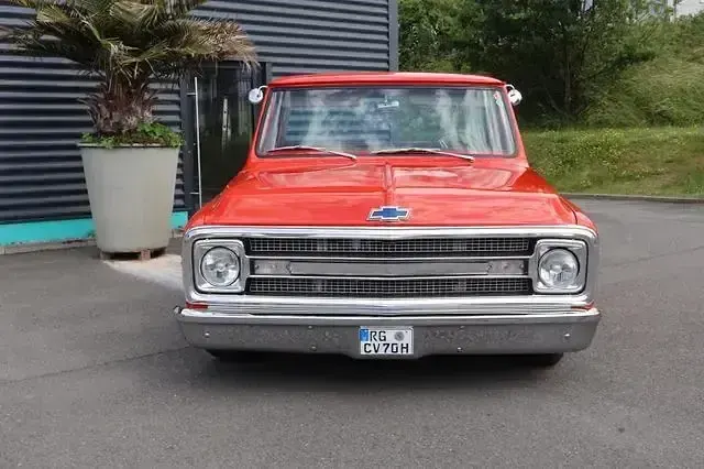 Gebraucht Chevrolet Pick-Up 280 PS (205 kW) 1970 Orange Pickup