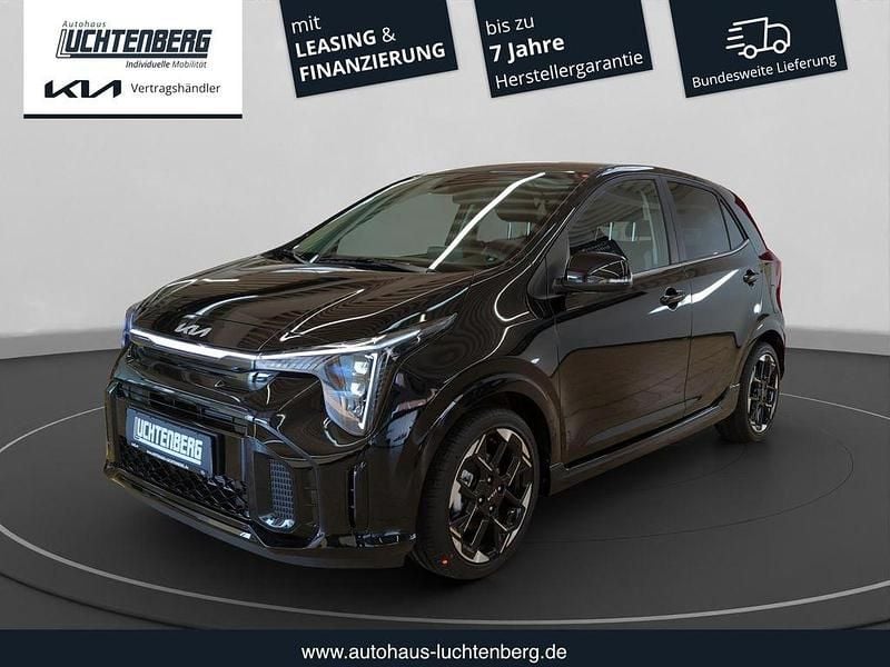 Schwarz Neu 2025 Kia Picanto GT-Line Kleinwagen | 18.250 € (Guter Preis) - Bild 1/4
