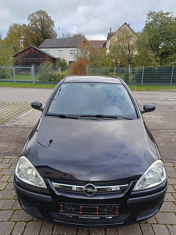 Schwarz Gebraucht 2004 Opel Corsa Kleinwagen | 630 € - Bild 1/4