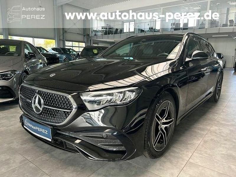 Gebraucht Mercedes E200 AMG 204 PS (150 kW) 2023 Obsidianschwarz metallic Kombi