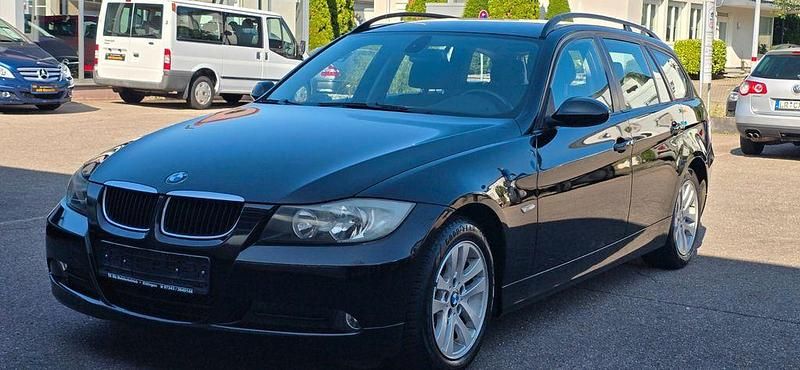 Schwarz Gebraucht 2008 BMW 318 Advantage Kombi | 4.999 € (Fairer Preis) - Bild 1/4