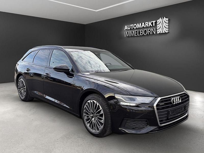 Brillantschwarz Gebraucht 2021 Audi A6 Ambiente Kombi | 23.950 € (Guter Preis) - Bild 1/4