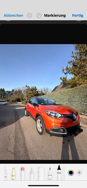 Gebraucht Renault Clio 105 PS (77 kW) 2014 Orange SUV