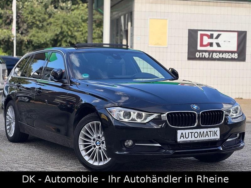 Schwarz Gebraucht 2013 BMW 320 Sport Line Kombi | 9.350 € (Guter Preis) - Bild 1/4