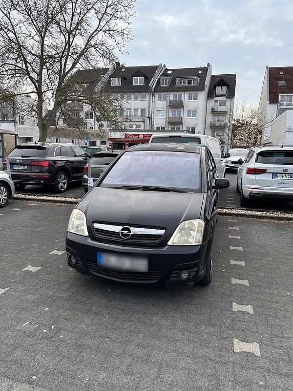Gebraucht Opel Meriva 105 PS (77 kW) 2008 Schwarz Van / Kleinbus