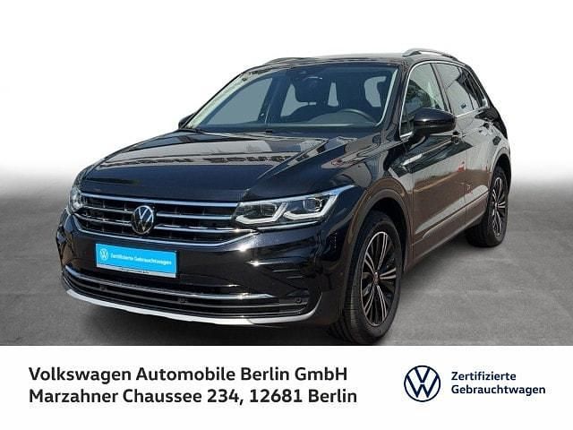 Deep black perleffekt Gebraucht 2023 VW Tiguan Elegance SUV | 26.889 € (Superpreis) - Bild 1/3