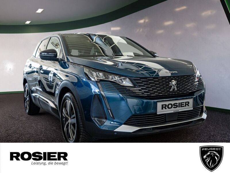 Blau / celebes blau Gebraucht 2023 Peugeot 3008 Allure SUV | 21.947 € (Guter Preis) - Bild 1/4
